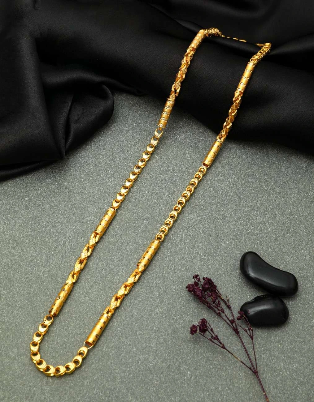 Heritage Beadwork Gold Chain